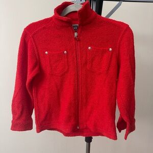 Versace Vibrant Red Kids Jacket